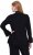 Ulla Popken Flared Sleeve Turtleneck Sweater Black - Hættetrøjer og sweatshirts - 
