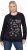 Ulla Popken Sparkling Sequin Bows Christmas Sweatshirt Black - Hættetrøjer og sweatshirts - 