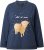 Ulla Popken Let It Snow Sequins Sweatshirt Ink Blue - Hættetrøjer og sweatshirts - 