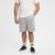 North Latitude Ottoman Sweatshorts Mid Grey - Joggingbukser og shorts - Sweatpants og Sweatshorts 2XL-12XL