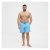 North Latitude Swimshorts Turquoise - Undertøj og badetøj - Badetøj og Undertøj i store størrelser 