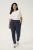 Kaffe Curve Jia Bukser Midnatsmarine - Jeans & Bukser i Store Størrelser – Plus Size - 