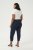 Kaffe Curve Merla Bukser Mørk Marineblå - Jeans & Bukser i Store Størrelser – Plus Size - 