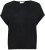 Kaffe Curve Ami Stanley Kortærmet Bluse Sort - T-shirts - 