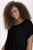 Kaffe Curve Ami Stanley Kortærmet Bluse Sort - T-shirts - 