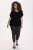 Kaffe Curve Ami Stanley Kortærmet Bluse Sort - T-shirts - 