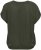 Kaffe Curve Ami Stanley Kortærmet Bluse Mørkegrøn - T-shirts - 