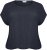 Kaffe Curve Ami Stanley Kortærmet Midnatsmarine - T-shirts - 
