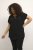 Kaffe Curve Ami Kortærmet Bluse Sort - T-shirts - 