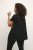 Kaffe Curve Ami Kortærmet Bluse Sort - T-shirts - 