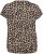 Kaffe Curve Sonna Stanley Top Leopardmønster - T-shirts - 