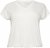 Kaffe Curve Jena V-hals T-shirt Chalk - T-shirts - 