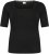 Kaffe Curve Britt T-shirt Sort - T-shirts - 