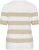 Kaffe Curve Lizzy Striped Pullover Chalk/Feather Grey Bold Stripe - T-shirts - 