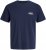 Jack & Jones Brandon T-shirt Blå - T-shirts - T-shirts i store størrelser - 2XL-14XL
