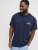 Jack & Jones Brandon T-shirt Blå - T-shirts - T-shirts i store størrelser - 2XL-14XL