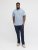 Jack & Jones Brandon T-shirt Himmelblå - T-shirts - T-shirts i store størrelser - 2XL-14XL