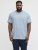 Jack & Jones Brandon T-shirt Himmelblå - T-shirts - T-shirts i store størrelser - 2XL-14XL
