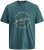 Jack & Jones Grayson T-shirt Turkis - T-shirts - T-shirts i store størrelser - 2XL-14XL