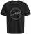 Jack & Jones Grayson T-shirt Sort - T-shirts - T-shirts i store størrelser - 2XL-14XL