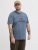 Jack & Jones Edenver T-shirt Blå - T-shirts - T-shirts i store størrelser - 2XL-14XL