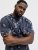 Jack & Jones Montauk T-Shirt Blue - T-shirts - T-shirts i store størrelser - 2XL-14XL