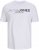 Jack & Jones Blaneo Short Sleeve T-Shirt White - T-shirts - T-shirts i store størrelser - 2XL-14XL