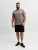 Jack & Jones Oscar T-Shirt Grey - T-shirts med print i store størrelser - T-shirts med print i store størrelser