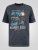 D555 Moyles Newport Beach Woody Car Printed T-Shirt Navy Twist - T-shirts med print i store størrelser - T-shirts med print i store størrelser