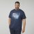 North Latitude 61119 T-Shirt med Print Marineblå - T-shirts - T-shirts i store størrelser - 2XL-14XL