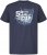 North Latitude 61119 T-Shirt med Print Marineblå - T-shirts - T-shirts i store størrelser - 2XL-14XL