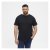 North Latitude T-Shirt O-Neck Black - T-shirts - T-shirts i store størrelser - 2XL-14XL