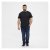 North Latitude T-Shirt O-Neck Black - T-shirts - T-shirts i store størrelser - 2XL-14XL