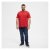 North Latitude T-Shirt O-Neck Red - T-shirts - T-shirts i store størrelser - 2XL-14XL
