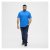 North Latitude T-Shirt O-Neck Cobolt Blue - T-shirts - T-shirts i store størrelser - 2XL-14XL