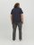 Jack & Jones Logan T-Shirt Navy - T-shirts - T-shirts i store størrelser - 2XL-14XL