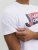 Jack & Jones Logan T-Shirt White - T-shirts - T-shirts i store størrelser - 2XL-14XL