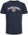 Jack & Jones Ounce T-Shirt Navy - T-shirts - T-shirts i store størrelser - 2XL-14XL