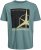 Jack & Jones Conrad T-Shirt Grey - T-shirts - T-shirts i store størrelser - 2XL-14XL