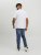 Jack & Jones Conrad T-Shirt White - T-shirts - T-shirts i store størrelser - 2XL-14XL