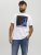 Jack & Jones Conrad T-Shirt White - T-shirts - T-shirts i store størrelser - 2XL-14XL