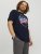 Jack & Jones Codyy T-Shirt Navy - T-shirts - T-shirts i store størrelser - 2XL-14XL