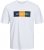 Jack & Jones Codyy T-Shirt White - T-shirts - T-shirts i store størrelser - 2XL-14XL