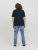 Jack & Jones Copenhagen Photo T-Shirt Navy - T-shirts - T-shirts i store størrelser - 2XL-14XL