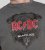D555 Clydebank T-Shirt Official AC/DC Black Ice Grey - T-shirts - T-shirts i store størrelser - 2XL-14XL