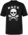 JP1880 T-Shirt Short Sleeve Skull Race Black - T-shirts - T-shirts i store størrelser - 2XL-14XL