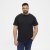 North Latitude T-Shirt O-Neck Black TALL - TALL T-shirts - Lange T-shirts Mænd