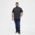 North Latitude T-Shirt O-Neck Navy Blue TALL - TALL T-shirts - Lange T-shirts Mænd