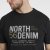North Latitude Denim Printed T-Shirt Black TALL - TALL T-shirts - Lange T-shirts Mænd