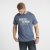 North Latitude Denim Printed T-Shirt Blue Melange TALL - TALL T-shirts - Lange T-shirts Mænd